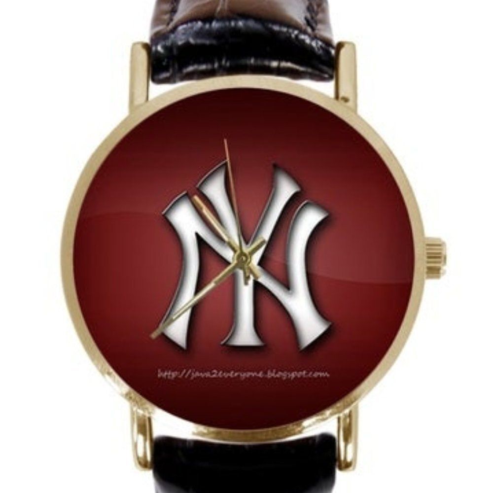 MLB New York Yankees Watch Black Strap